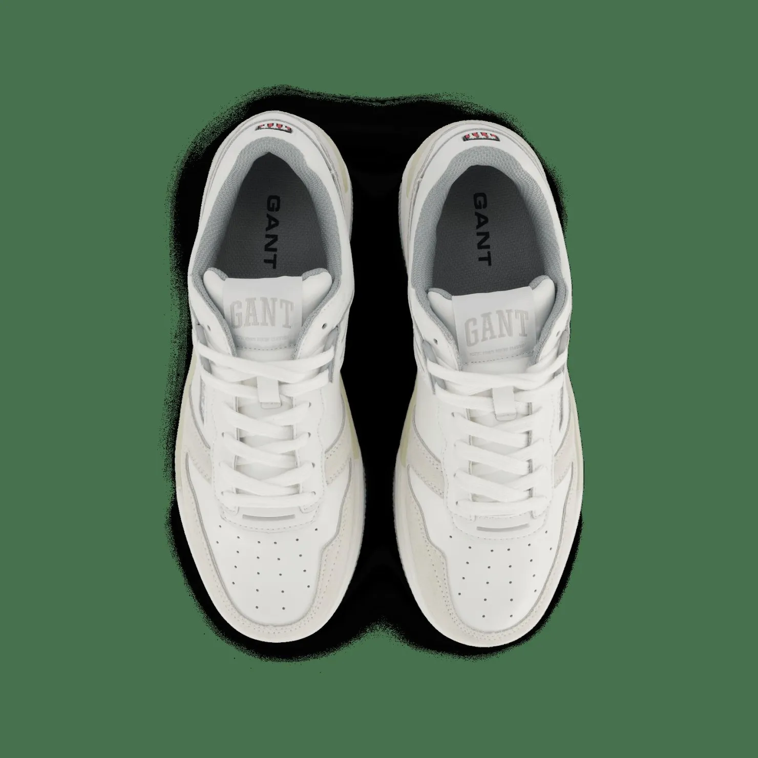 Gant Brookpal Sneaker White/silver Vit Online