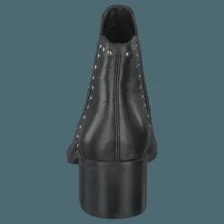 Steve Madden Cade Bootie Black Leather Svart Sale