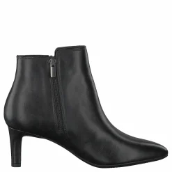 Clarks Calla Blossom Black Leather Svart Online