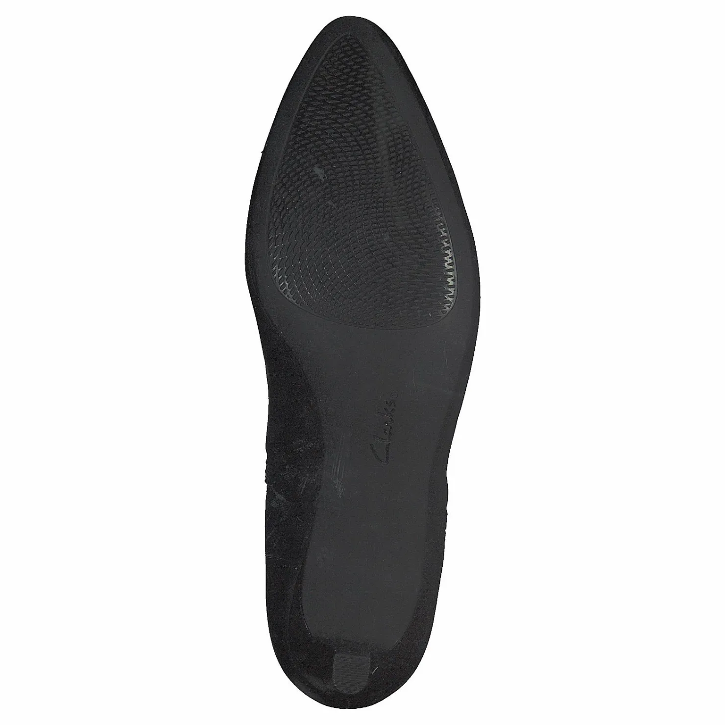 Clarks Calla Blossom Black Leather Svart Online