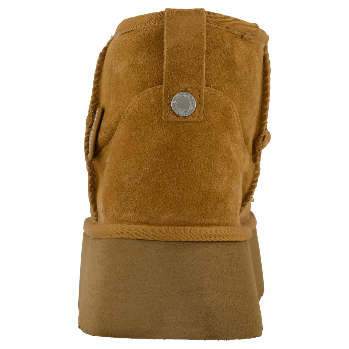 Steve Madden Campfire Bootie Tan Suede Brun