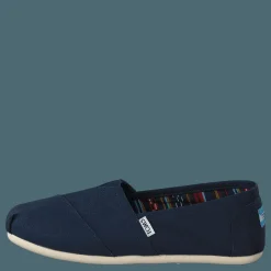 Toms Canvas Men's Classic Alpargata Navy Blå Hot