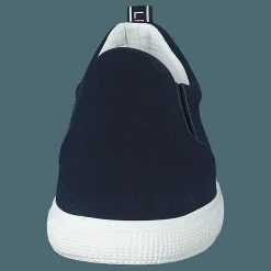 Lauren Ralph Lauren Canvas/burncalf-haddley-sk-spo French Navy/french Navy Blå Hot