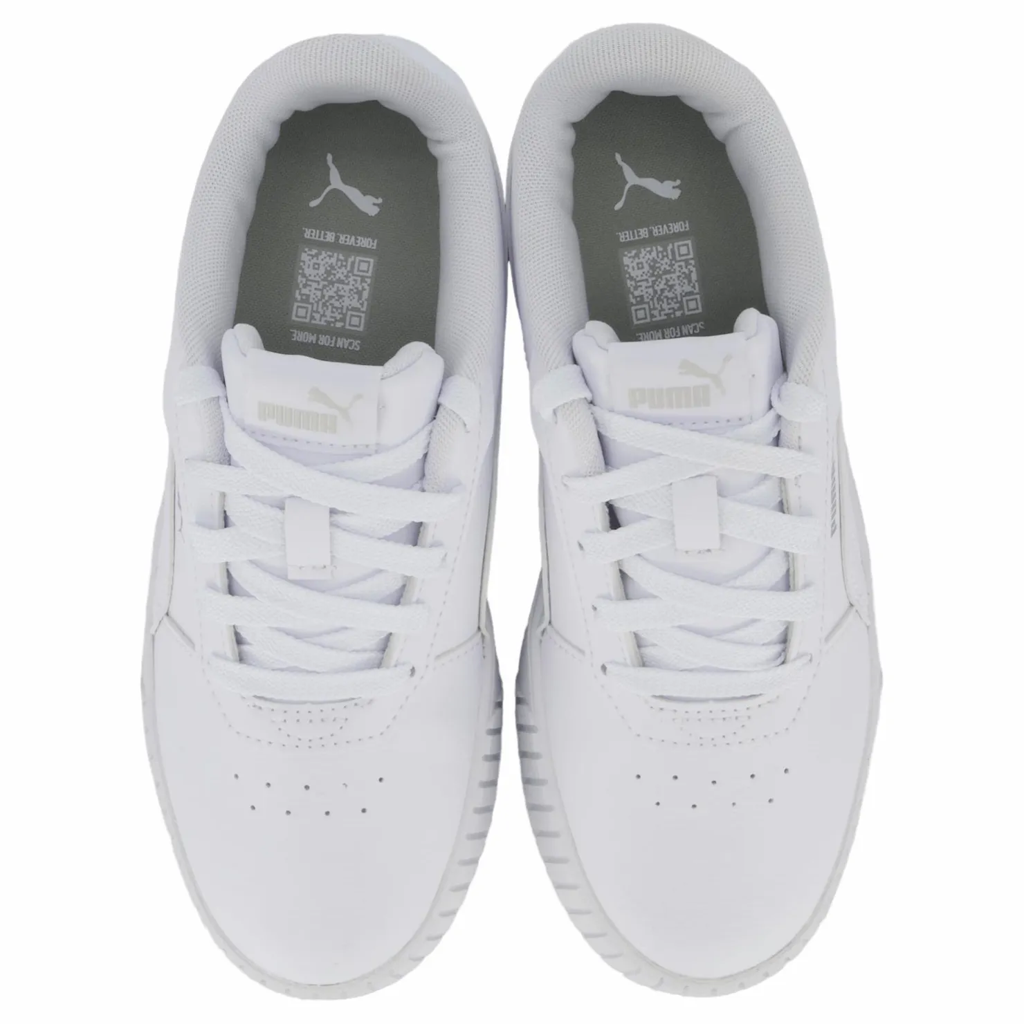 Puma Carina 2.0 Ps White- White- Sil Vit Best