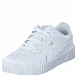 Puma Carina L Ps White-white-grayviolet Vit Online