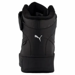 Puma Carina Street Mid Wtr Black- Black- Sil Svart New