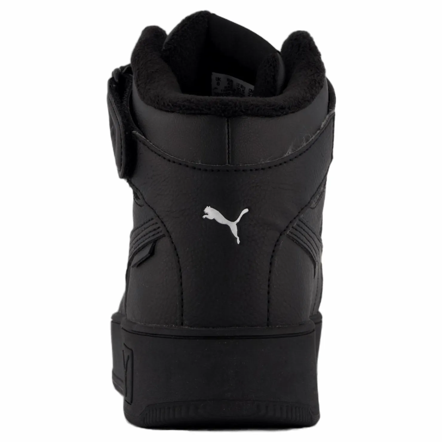 Puma Carina Street Mid Wtr Black- Black- Sil Svart New