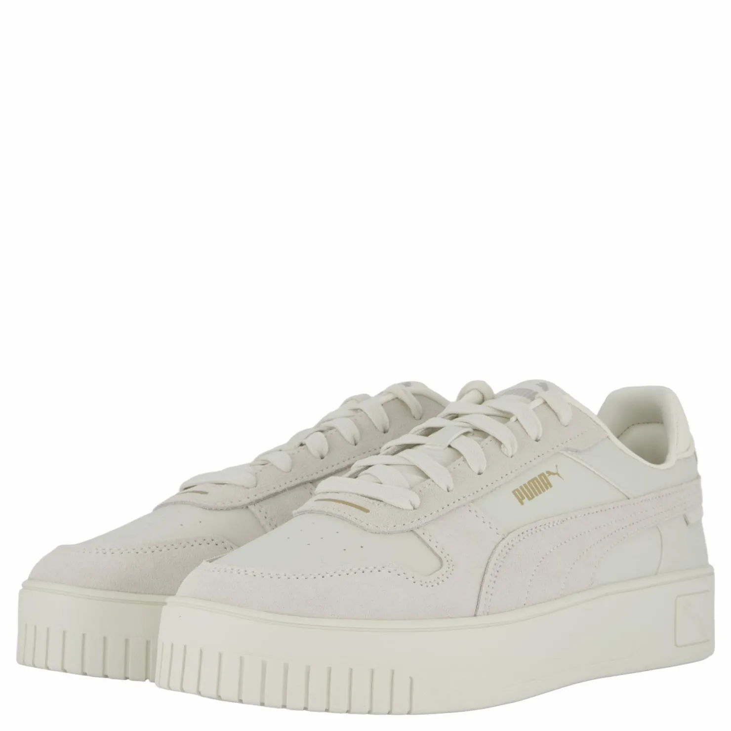Puma Carina Street Sd Vapor Gray-vapor Gray- Gol Vit New