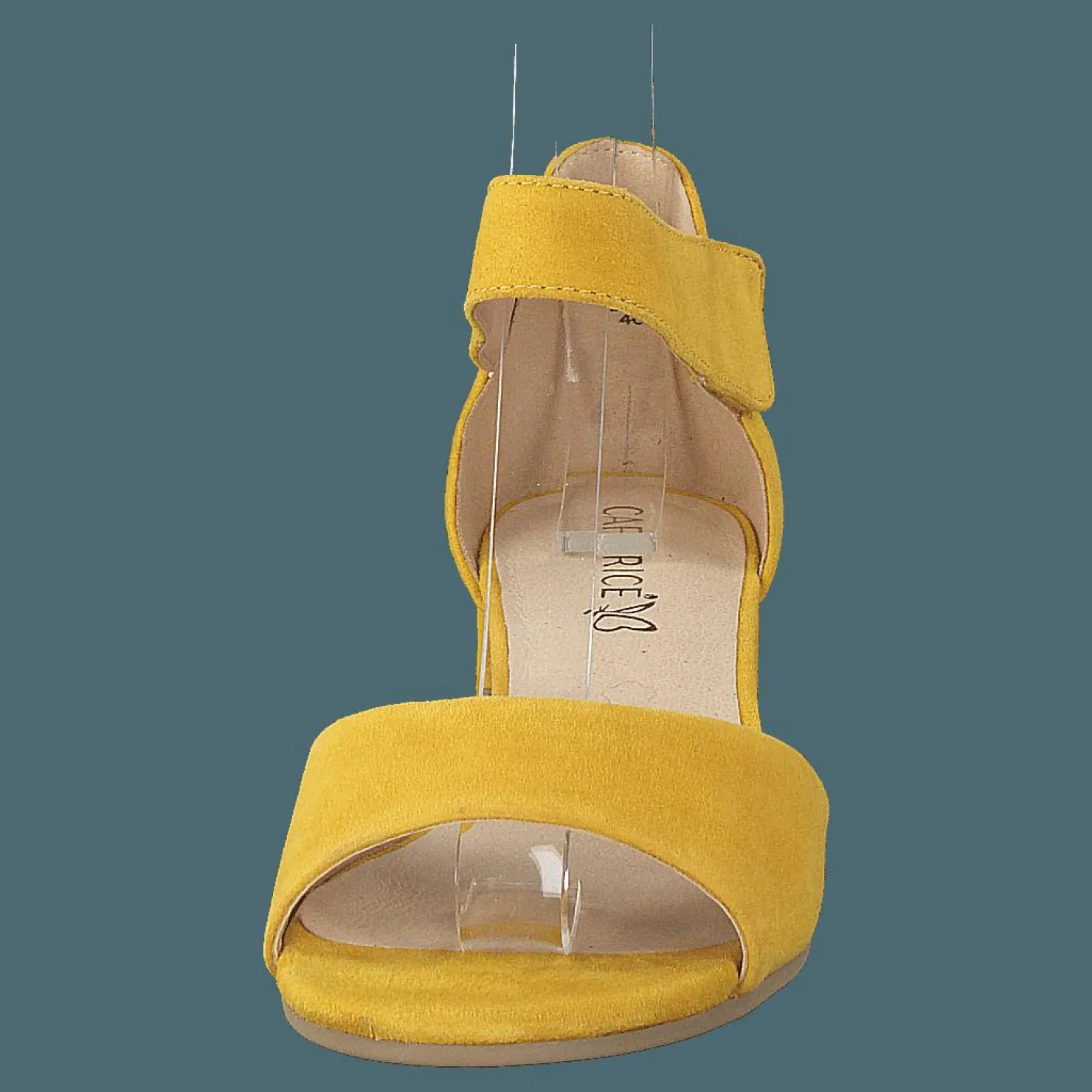 Caprice Carla Yellow Suede Brun och Gul Clearance