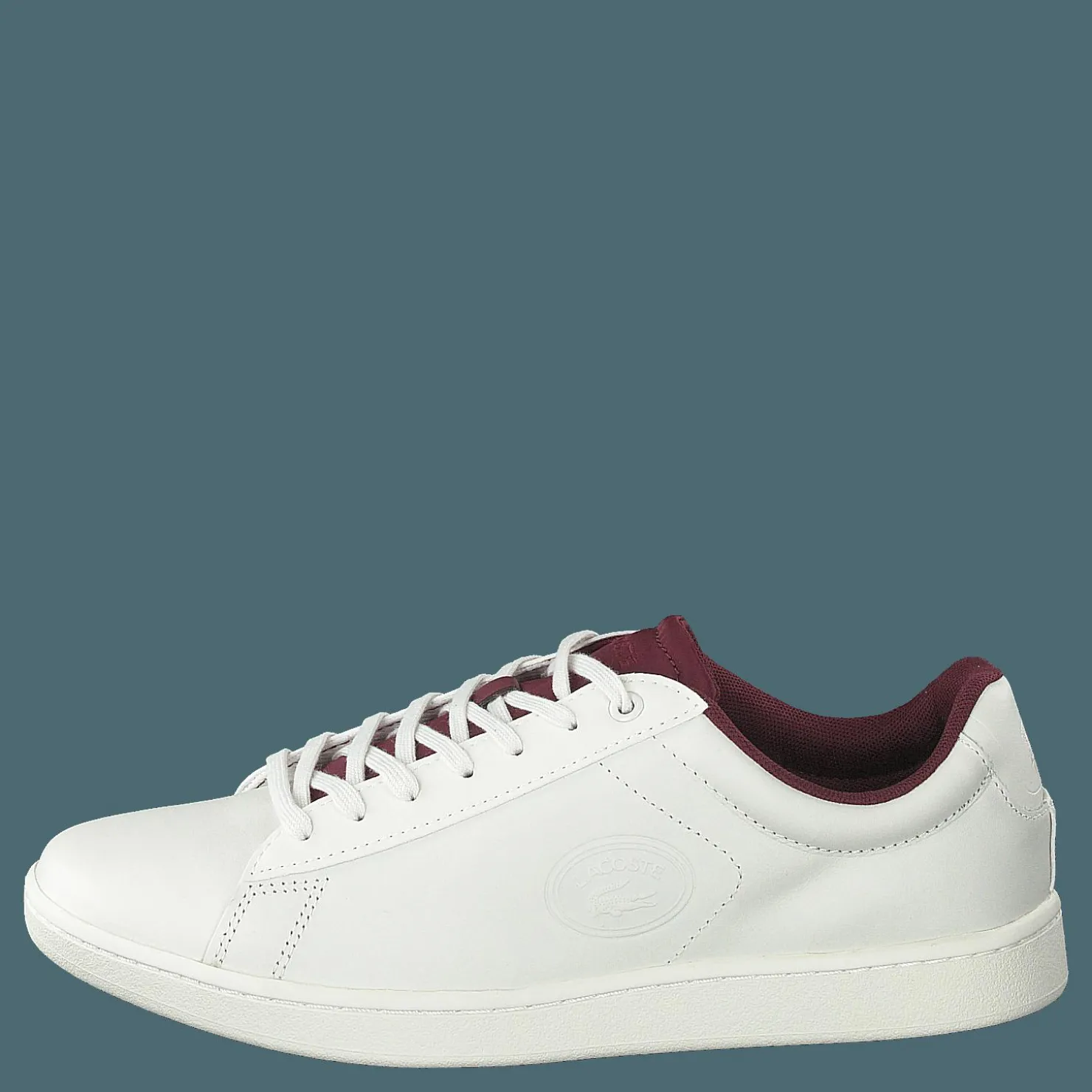 Lacoste Carnaby Evo 418 2 Off Wht/burg Vit Clearance