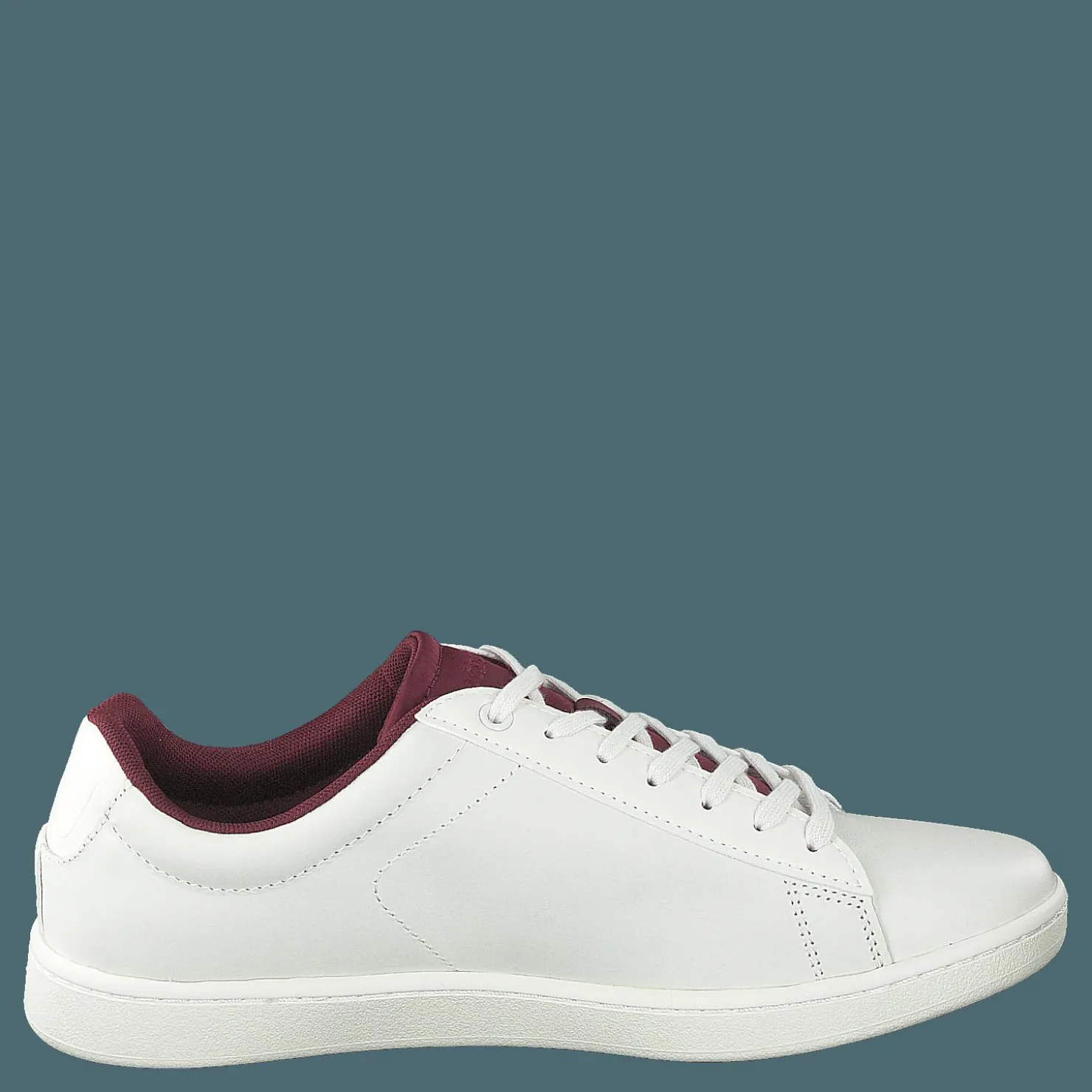Lacoste Carnaby Evo 418 2 Off Wht/burg Vit Clearance