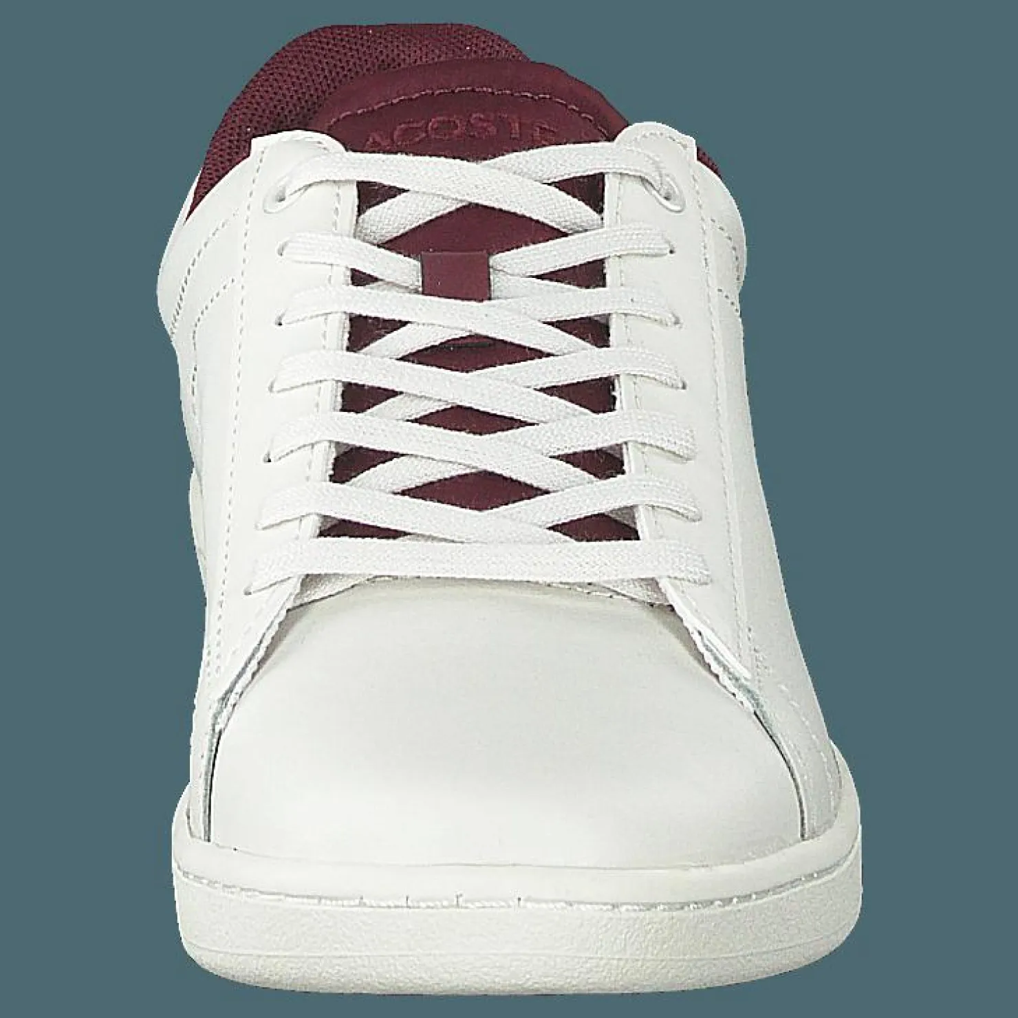 Lacoste Carnaby Evo 418 2 Off Wht/burg Vit Clearance