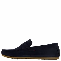 Tommy Hilfiger Casual Hilfiger Suede Driver Blå Best