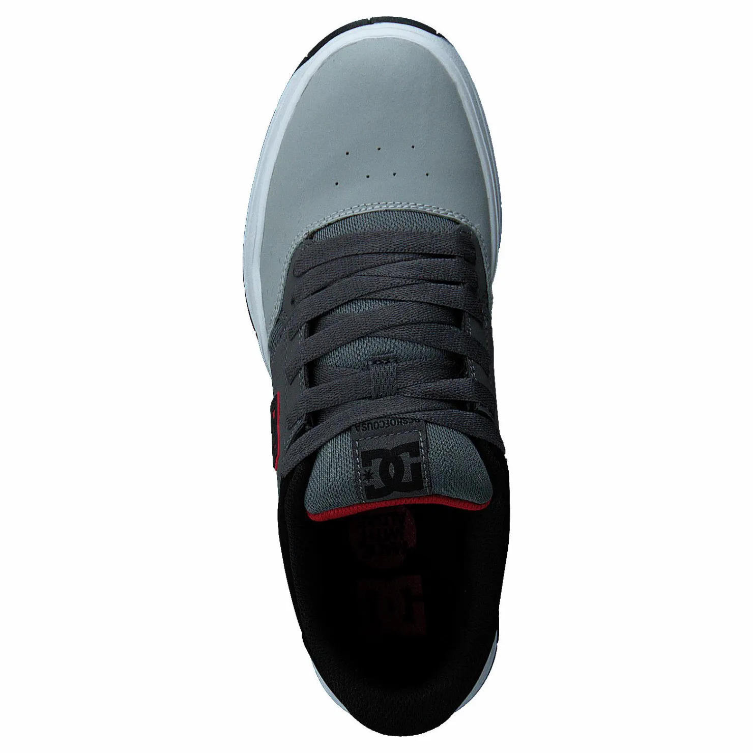 DC Shoes Central Black/grey/red Svart och Grå Best