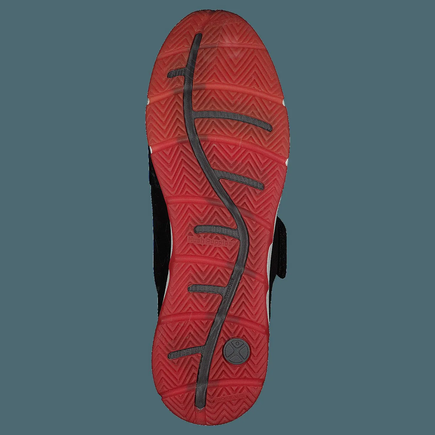 Hush Puppies Cesky Strap Slip On Black Nubuck Svart Discount