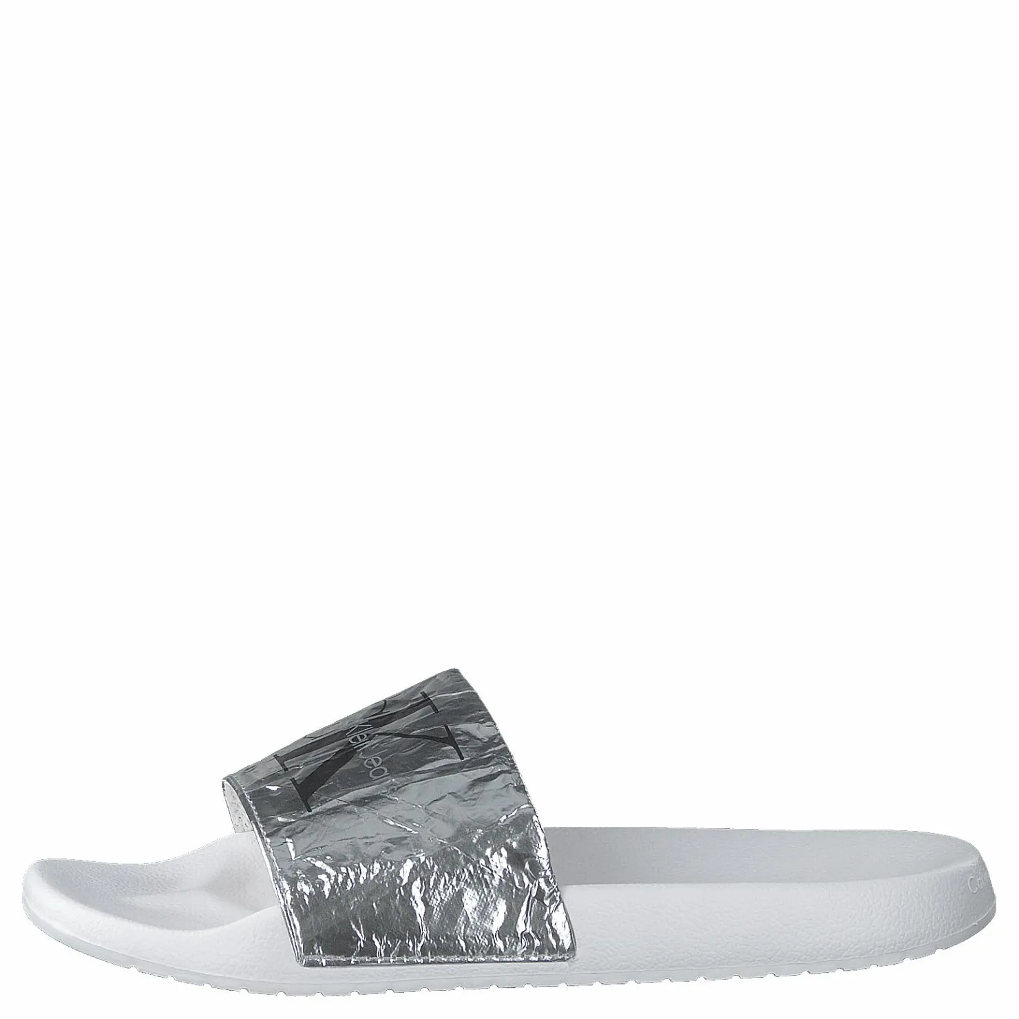 Calvin Klein Chantal Metallic Crinkle Silver och Metallisk Discount