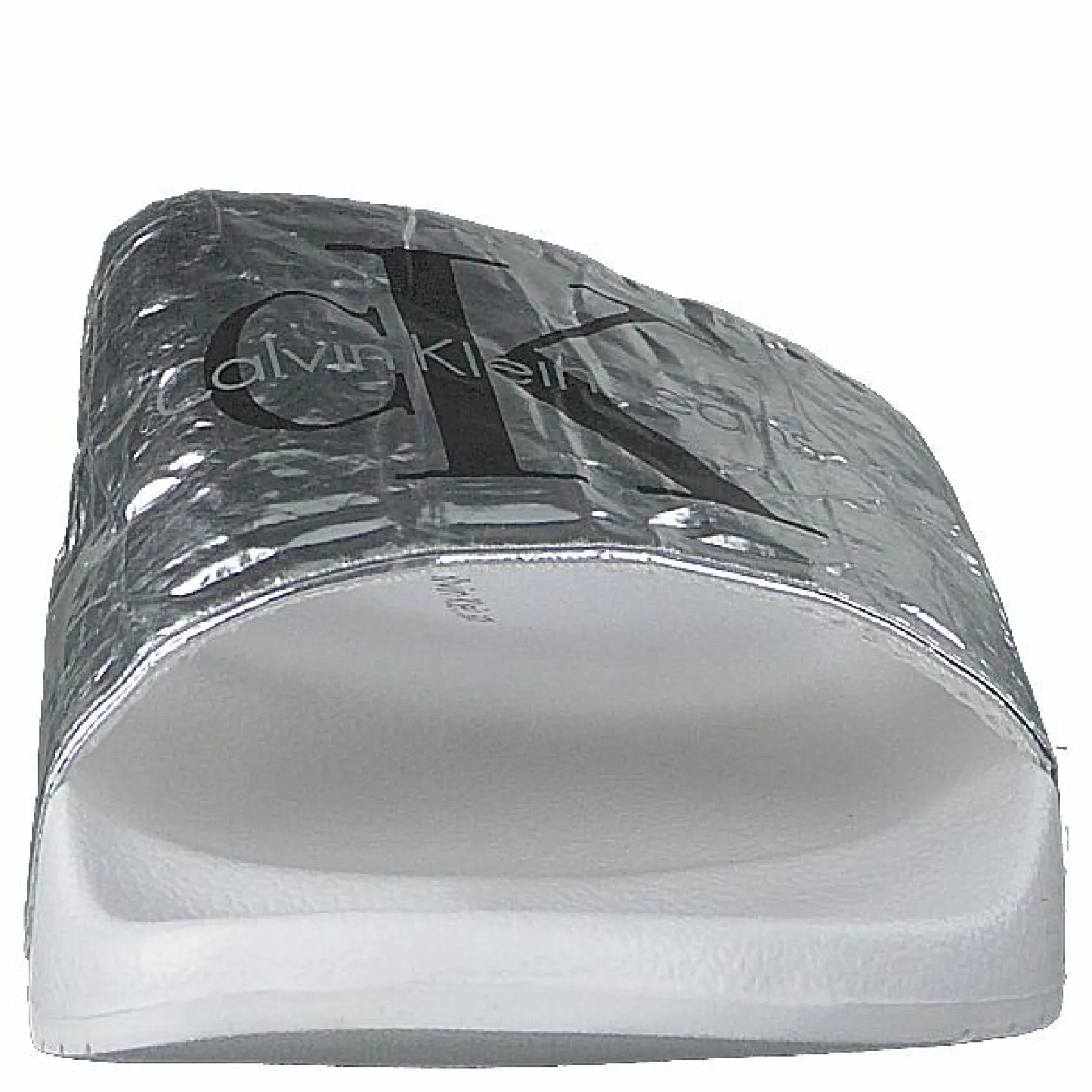 Calvin Klein Chantal Metallic Crinkle Silver och Metallisk Discount
