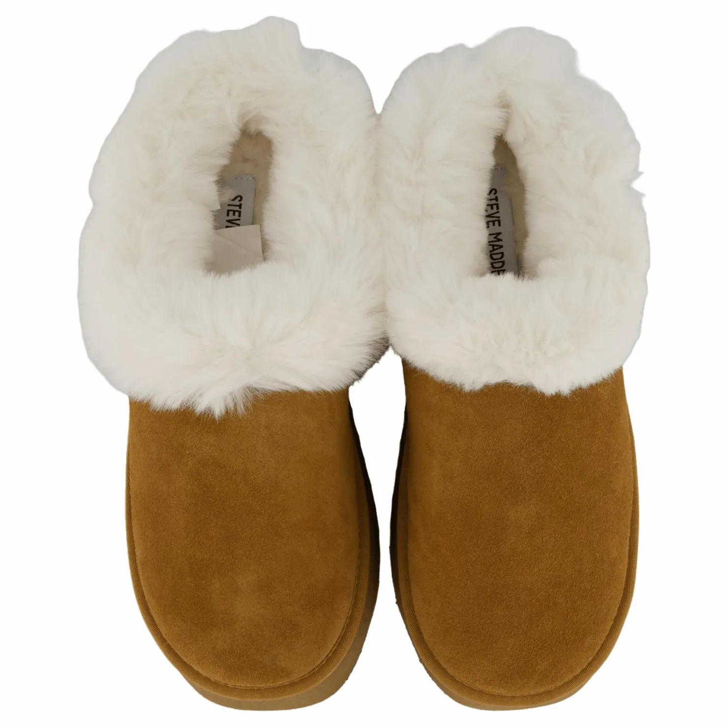 Steve Madden Chaplin Slide Chestnut Suede Brown Outlet