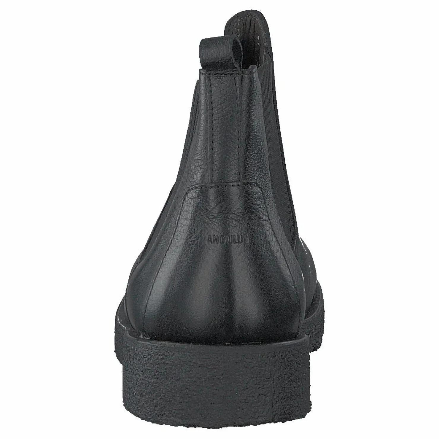 Angulus Chelsea Boot With Chunky Sole Black/black Svart Clearance