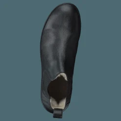 Angulus Chelsea boot with wool lining Black/Black Svart Sale