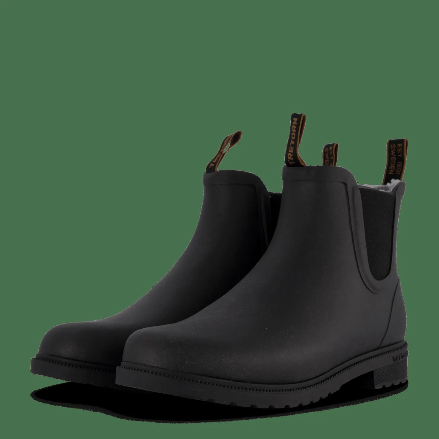 Tretorn Chelsea Classic Winter Black Grå Outlet