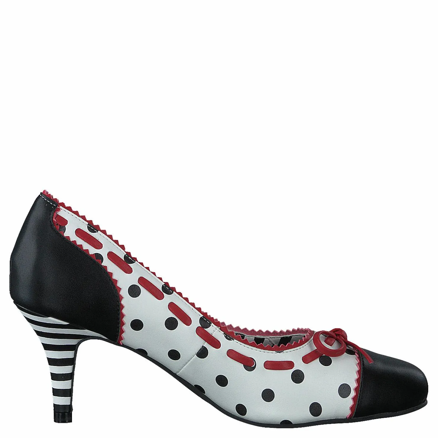 Lola Ramona Cherry Fizzy Black/white/red - Dots Grå Hot
