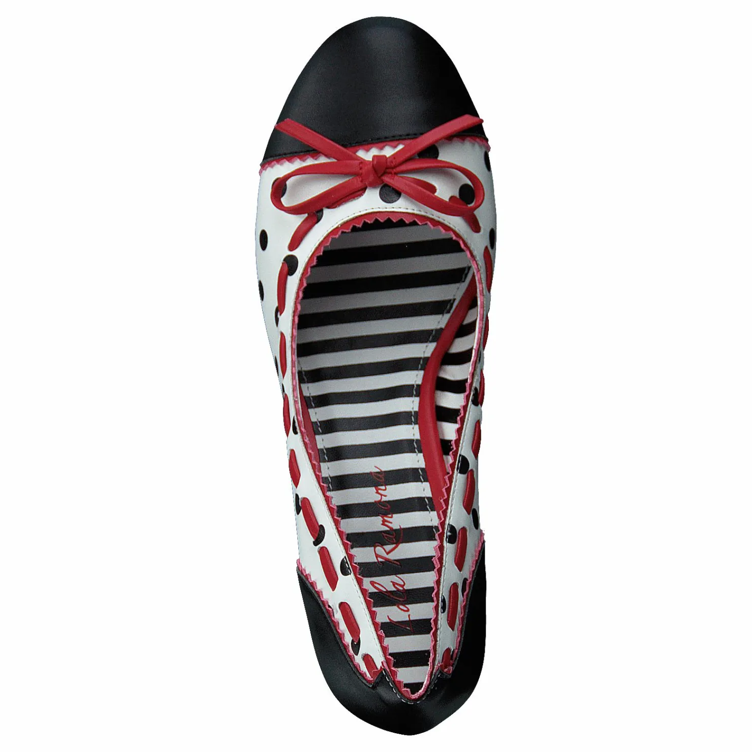 Lola Ramona Cherry Fizzy Black/white/red - Dots Grå Hot