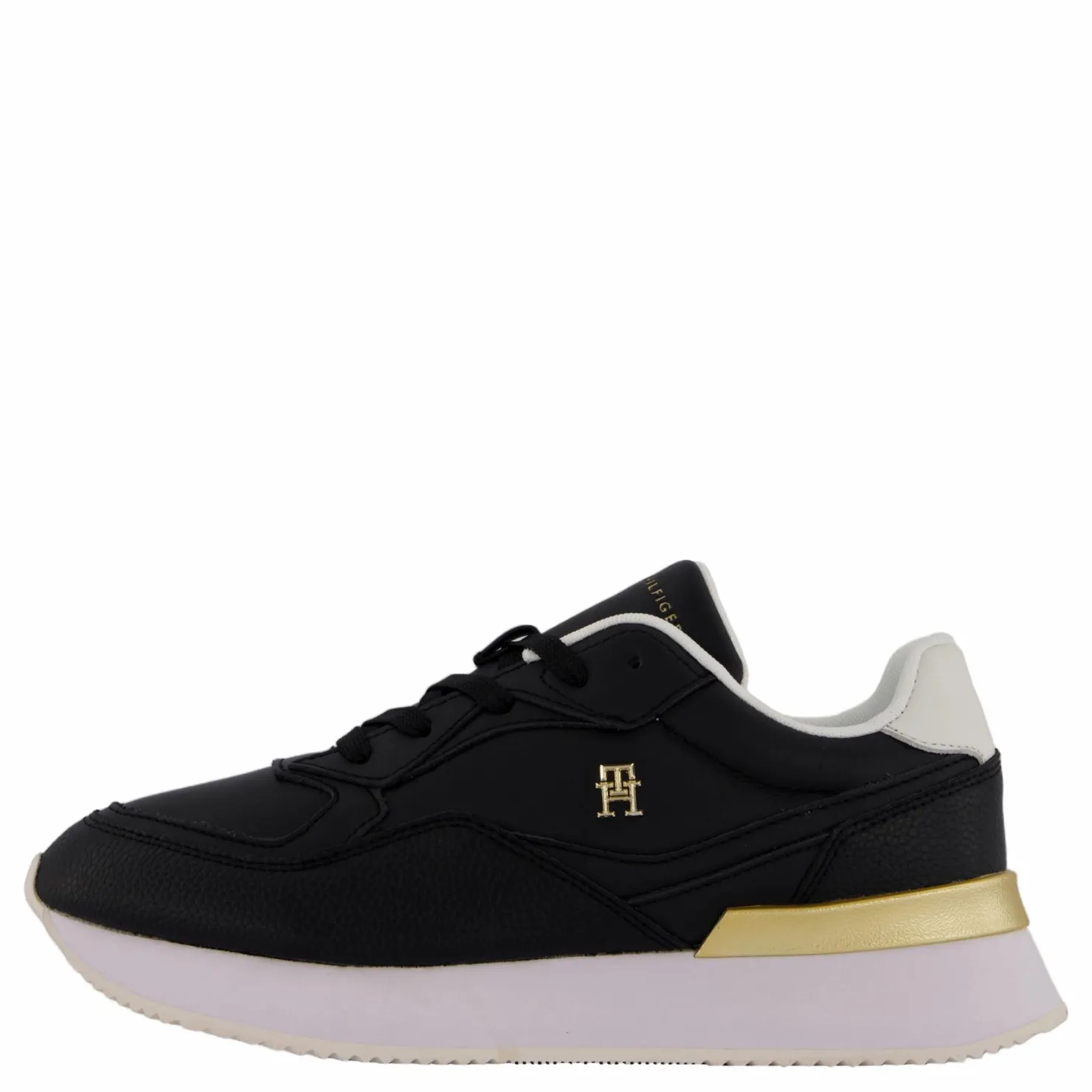 Tommy Hilfiger Chic Chunky Runner Black Svart och Metallisk Online
