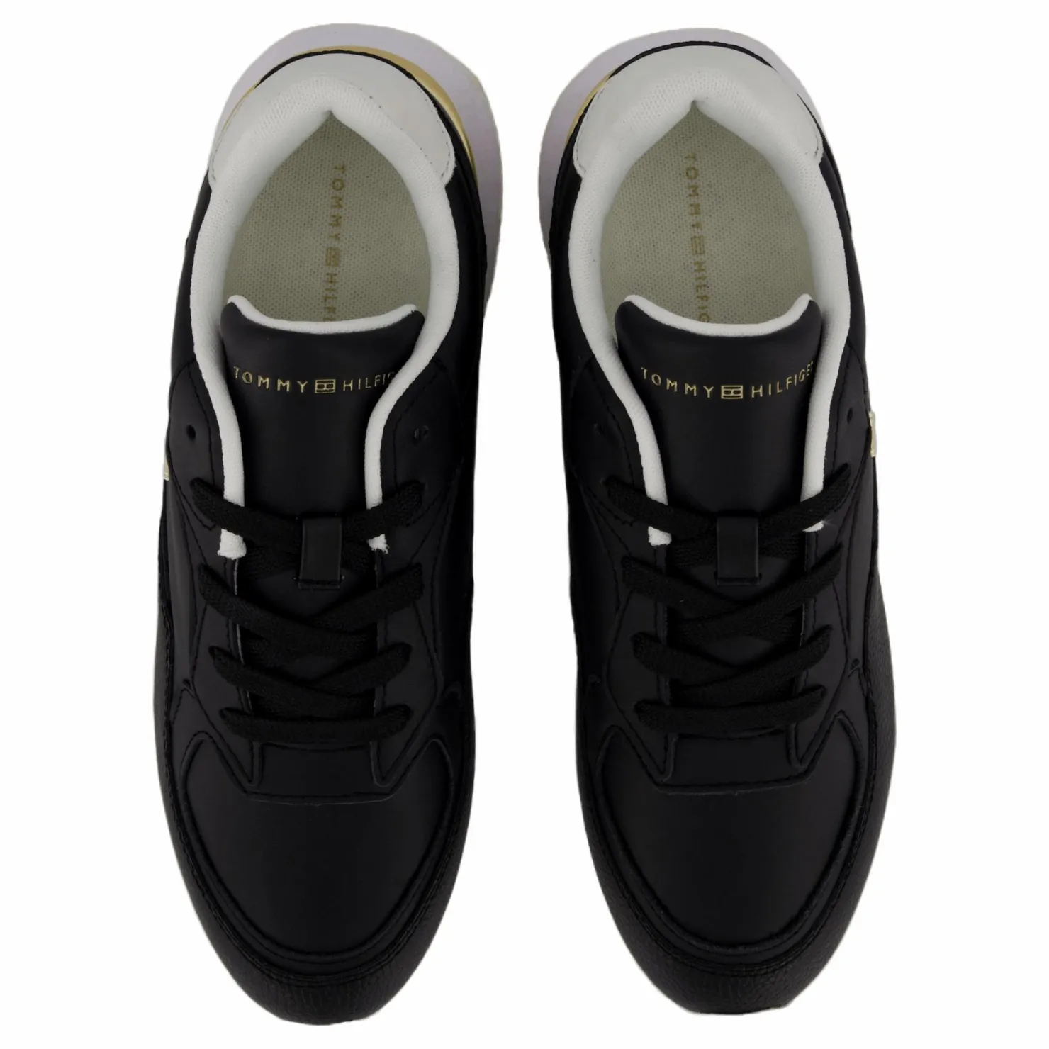 Tommy Hilfiger Chic Chunky Runner Black Svart och Metallisk Online