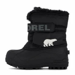 Sorel Children's Snow Commander Black, Charcoal Svart Online