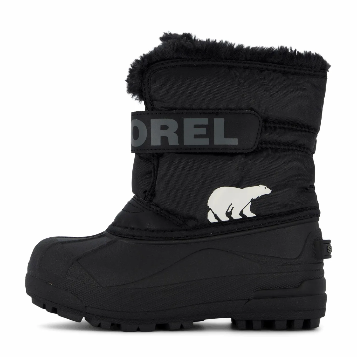 Sorel Children's Snow Commander Black, Charcoal Svart Online