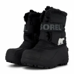 Sorel Children's Snow Commander Black, Charcoal Svart Online