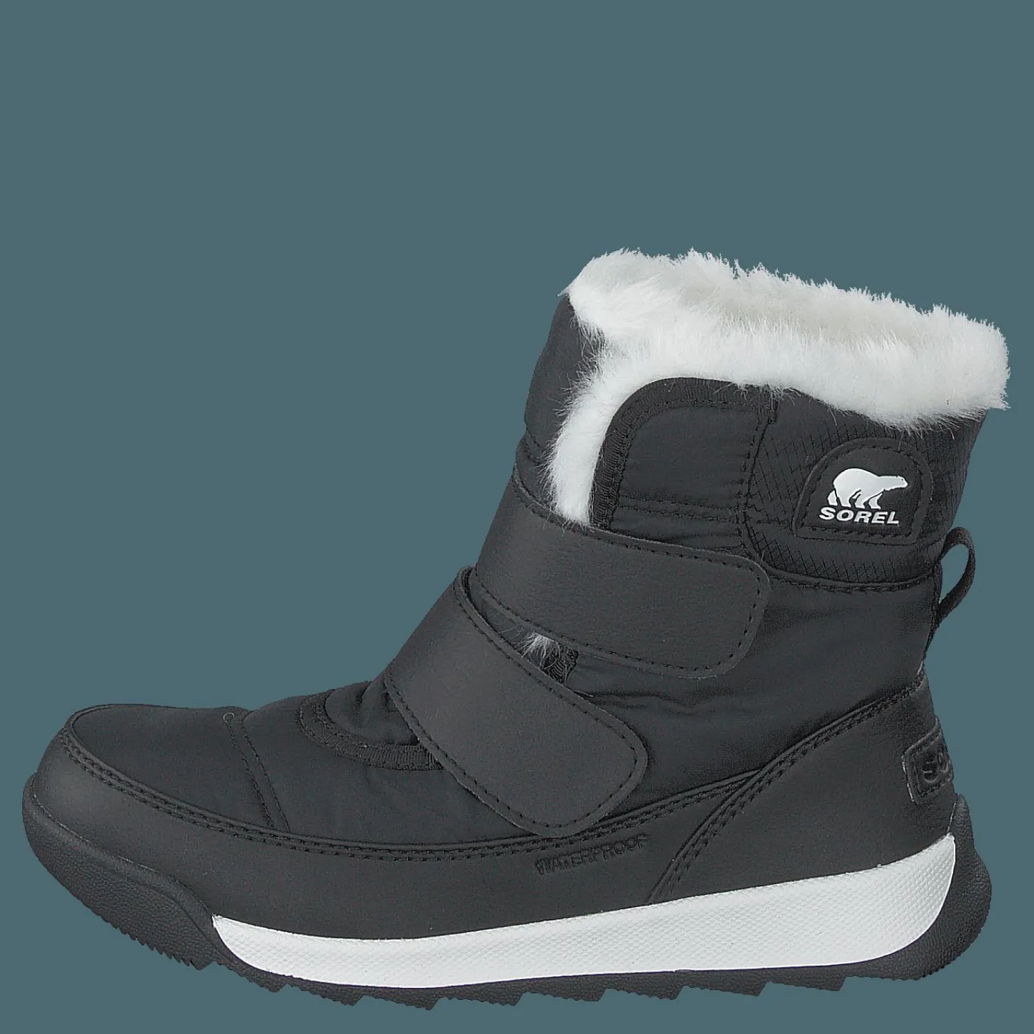 Sorel Childrens Whitney Ii Strap 010 Black Svart New