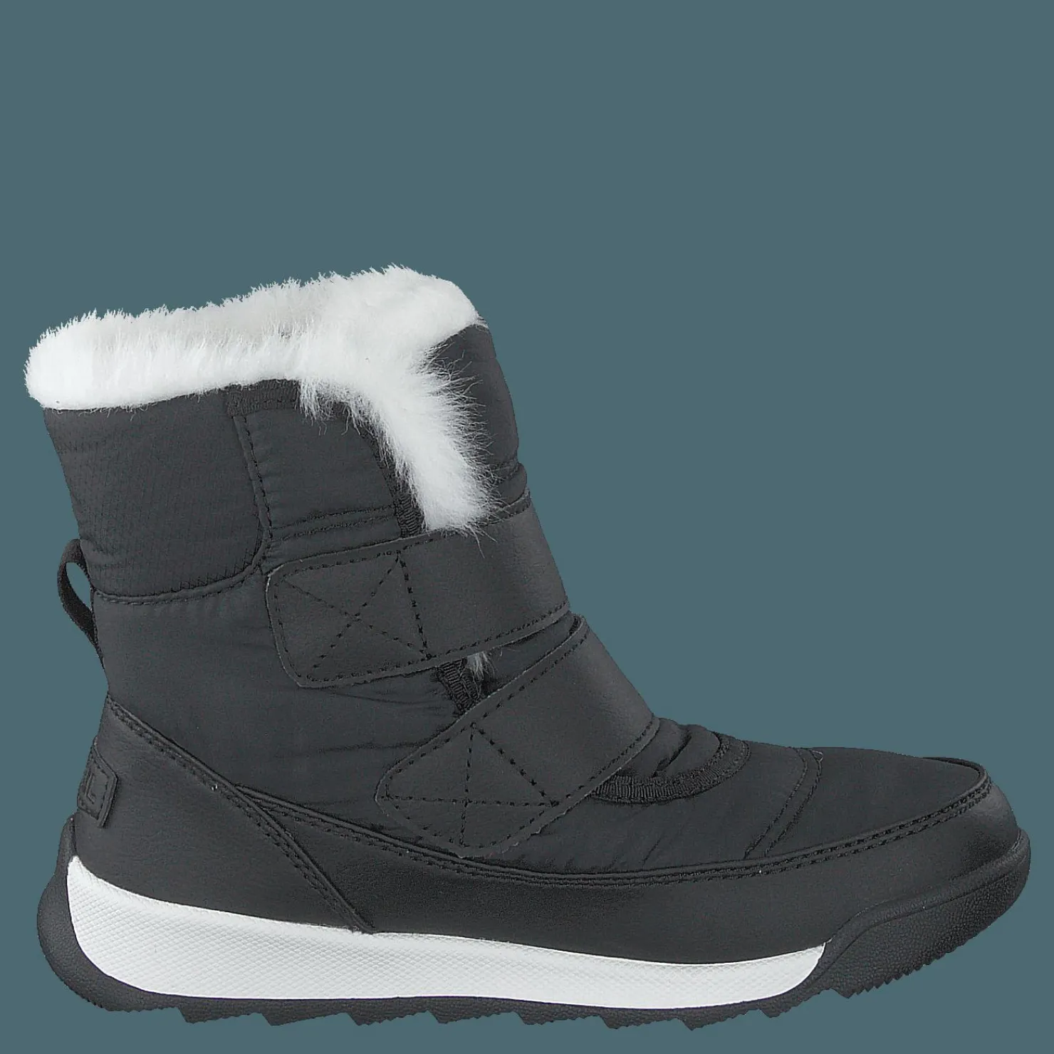 Sorel Childrens Whitney Ii Strap 010 Black Svart New