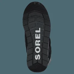 Sorel Childrens Whitney Ii Strap 010 Black Svart New