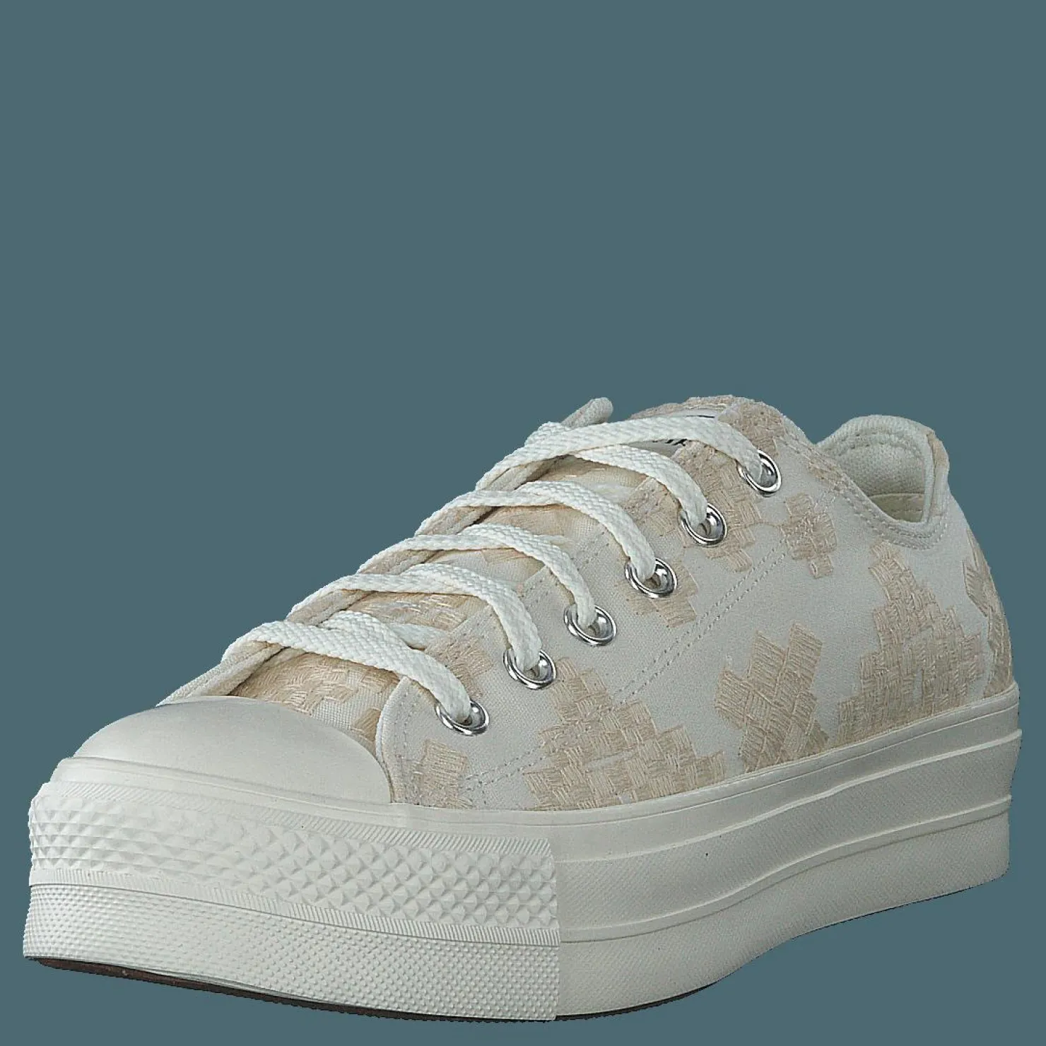 Converse Chuck Taylor All Star Lift 103-vintage White/egret/egret Beige Clearance