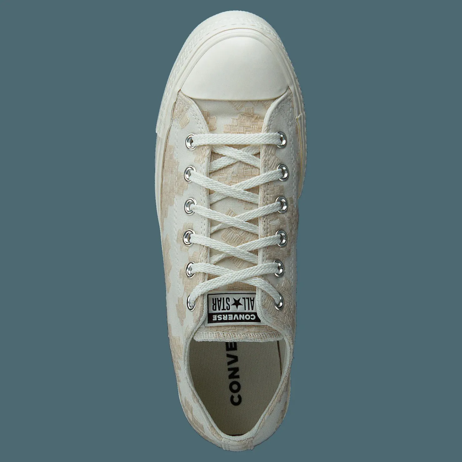Converse Chuck Taylor All Star Lift 103-vintage White/egret/egret Beige Clearance