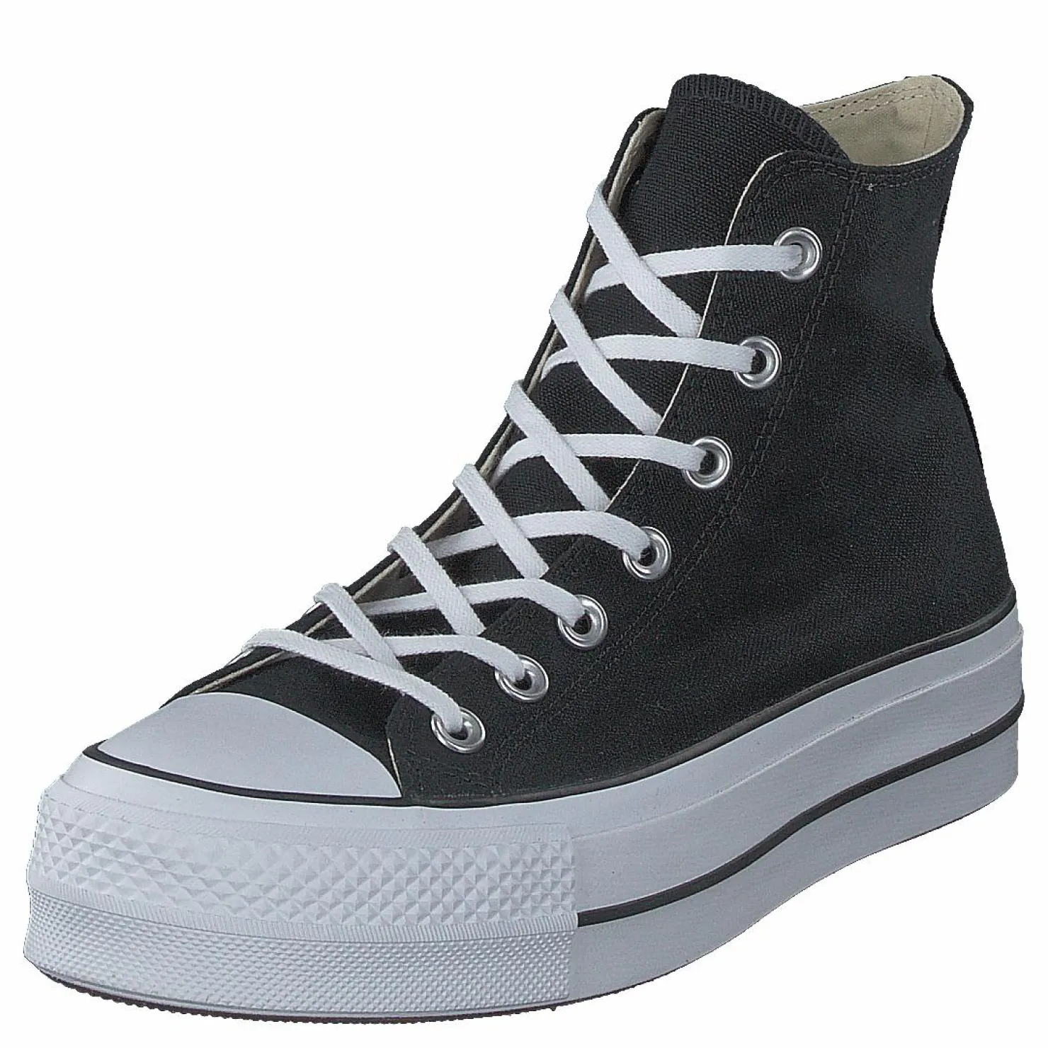 Converse Chuck Taylor All Star Lift Black/white/white Svart Hot