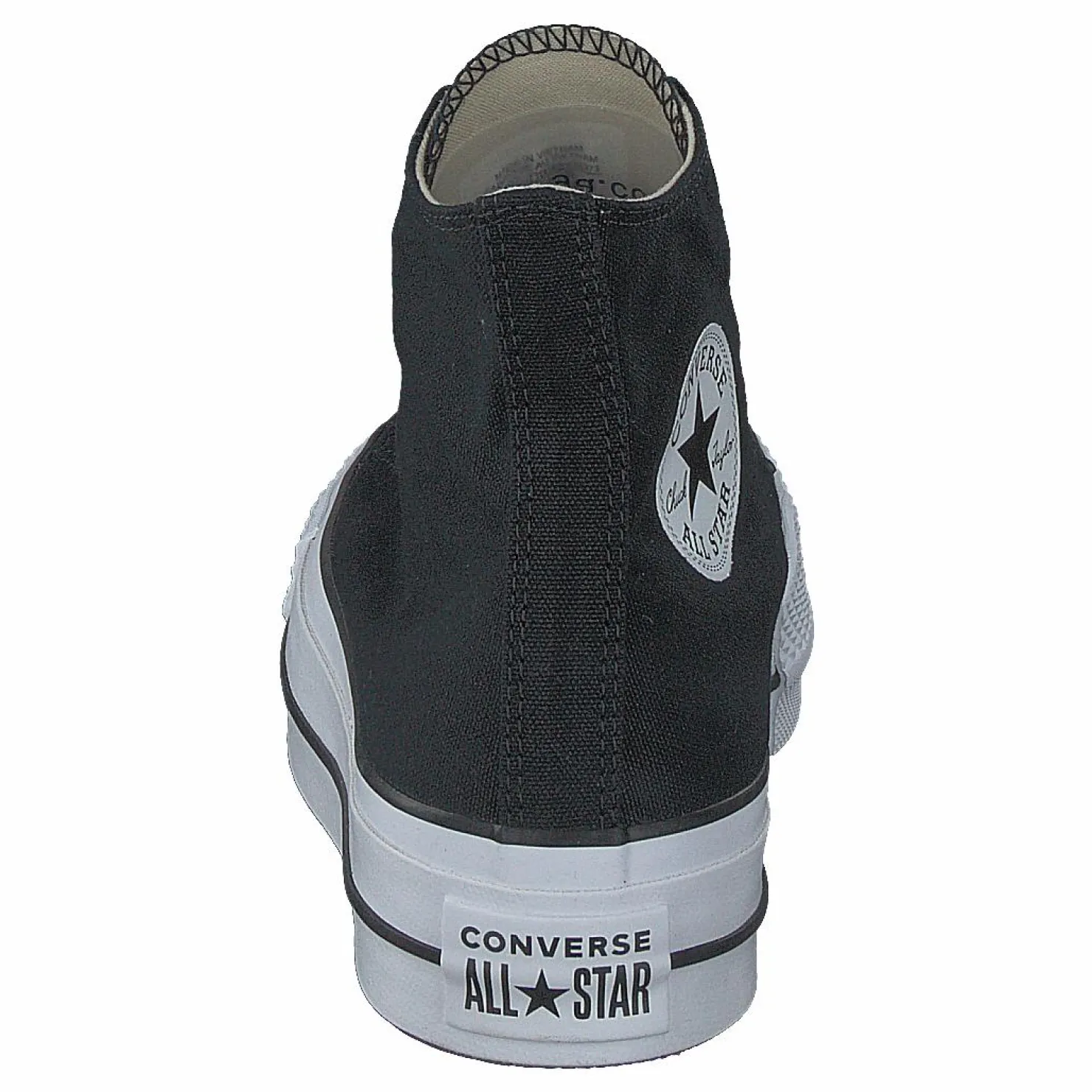 Converse Chuck Taylor All Star Lift Black/white/white Svart Hot