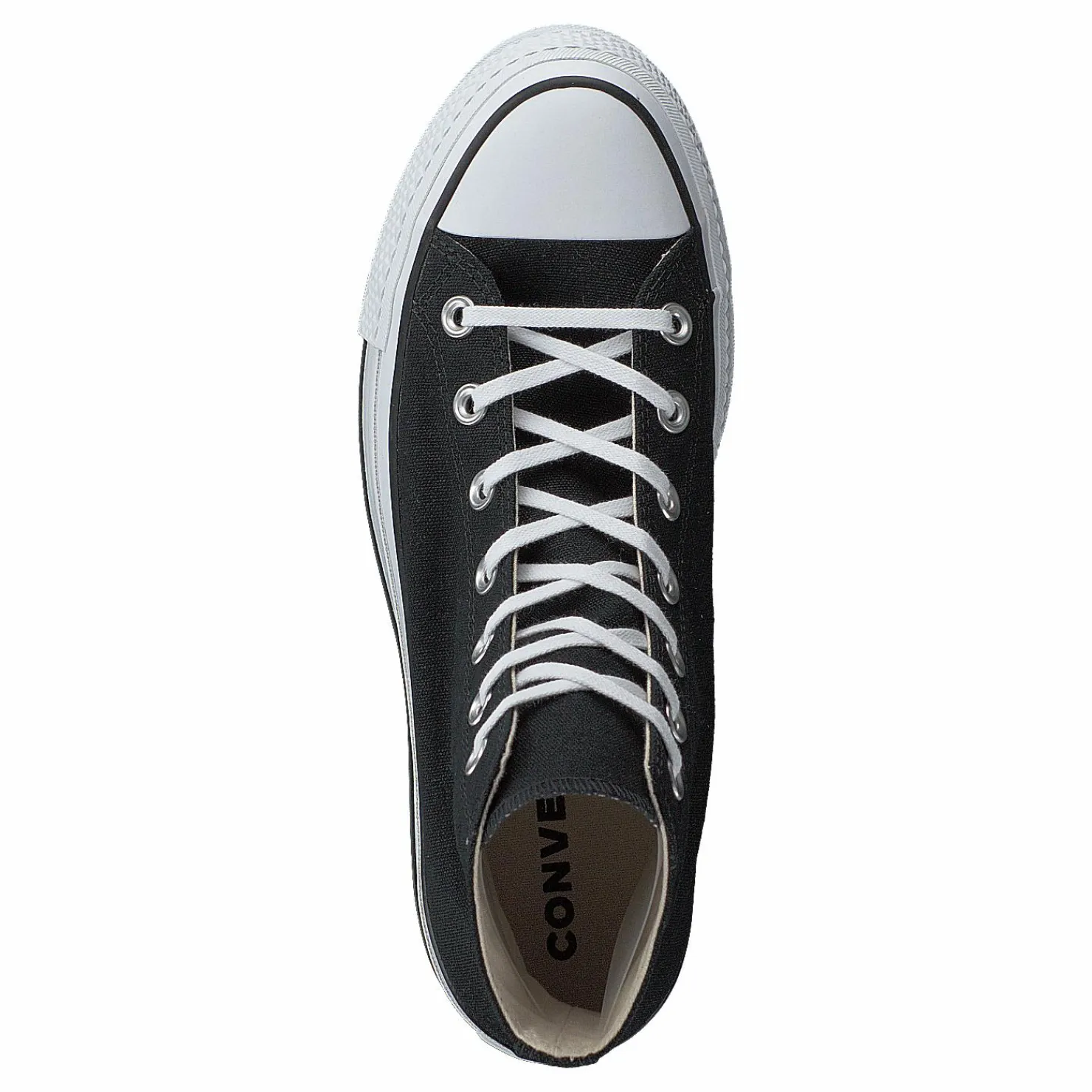 Converse Chuck Taylor All Star Lift Black/white/white Svart Hot