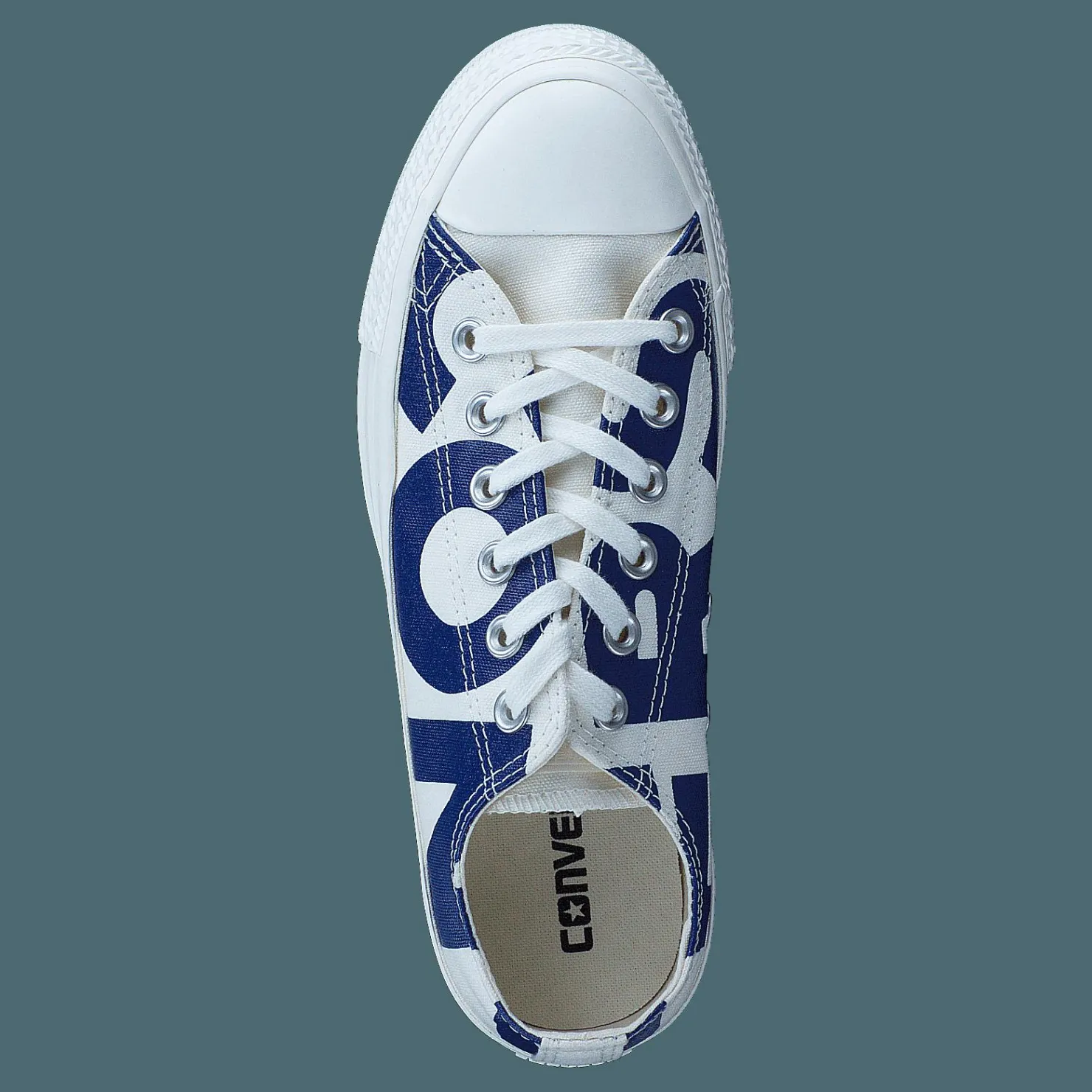 Converse Chuck Taylor All Star Natural/blue/egret Blå New