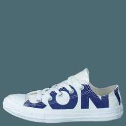 Converse Chuck Taylor All Star Natural/blue/egret Vit Outlet