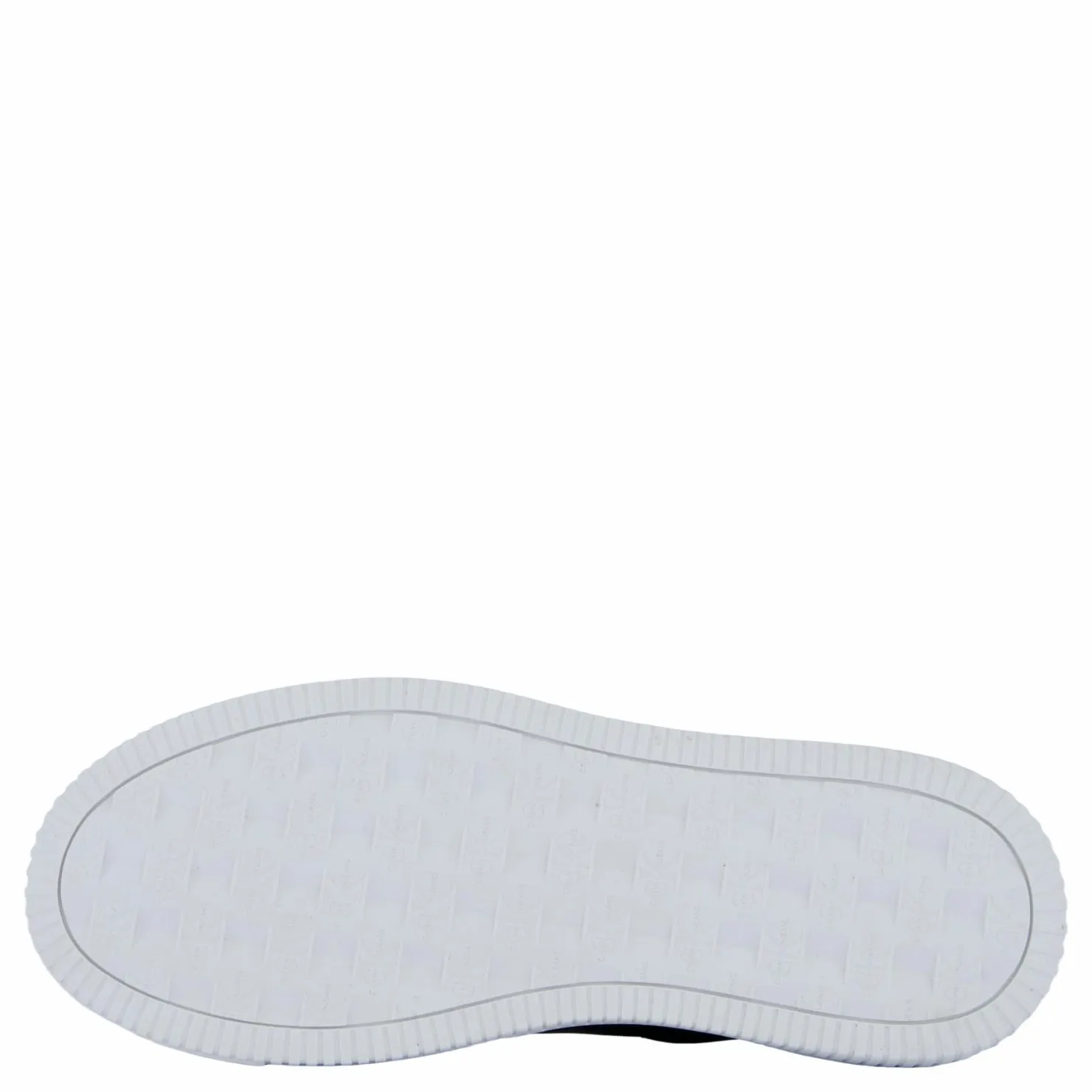 Calvin Klein Chunky Cupsole Mono Lth Black/bright White Svart New
