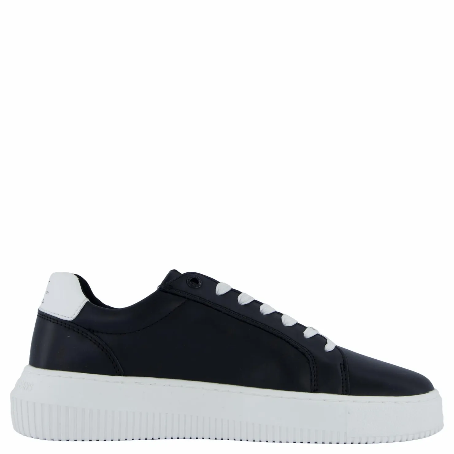 Calvin Klein Chunky Cupsole Mono Lth Wn Black Svart Best