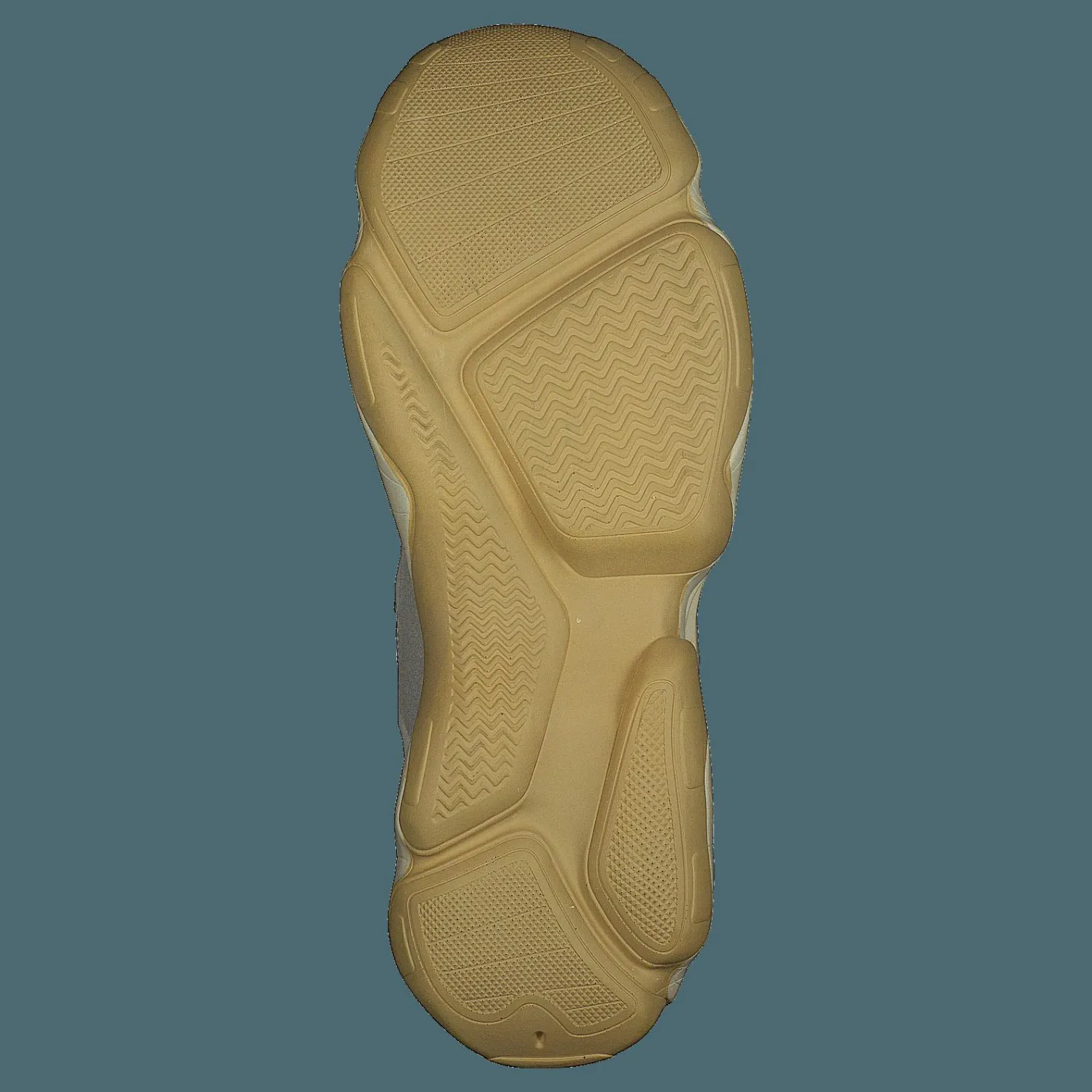 NA-KD Chunky Graphic Sole Trainers Nude Beige