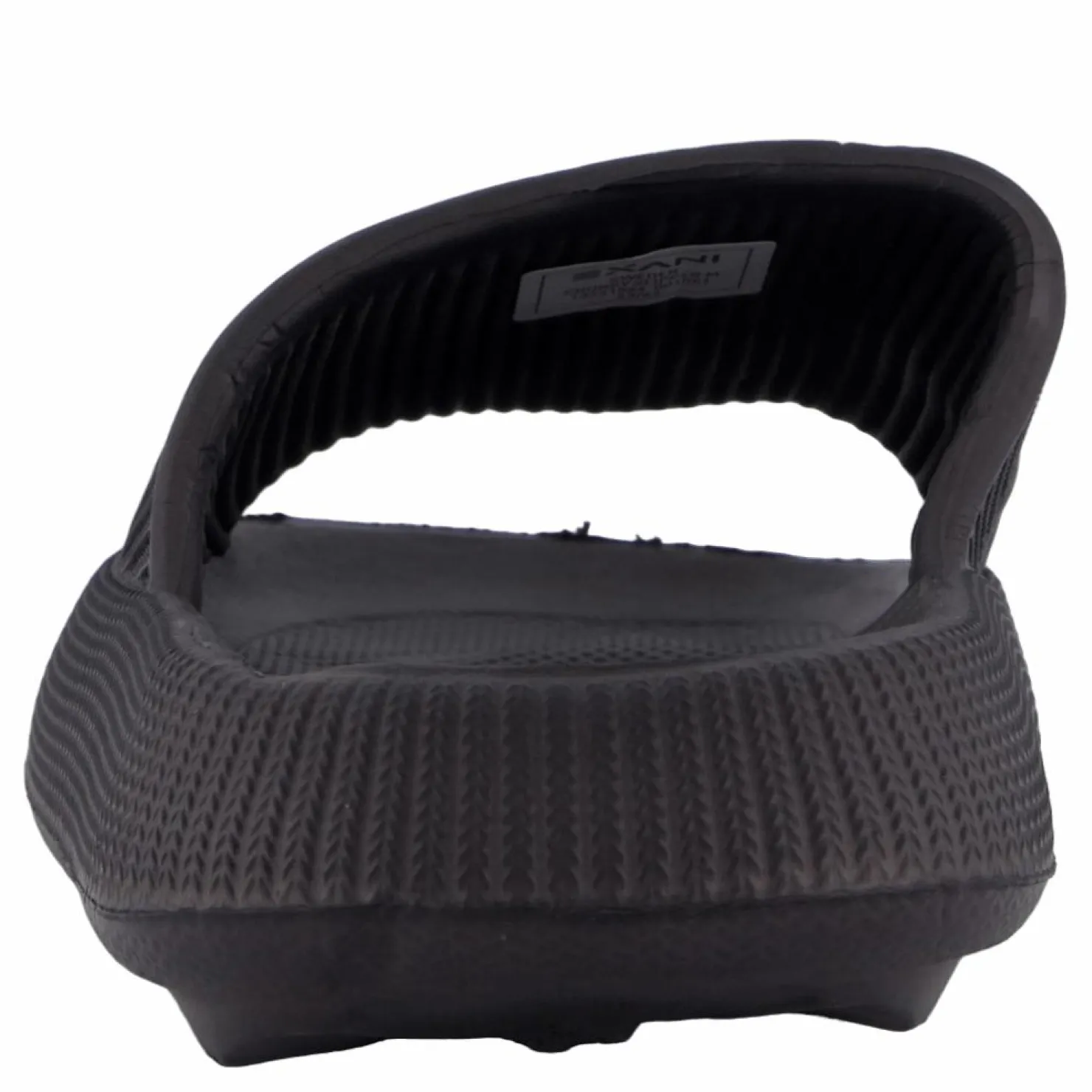Exani Chunky Slipper Black Svart New