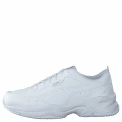 Puma Cilia Mode Jr White-white-silver-grayviolet Silver och Vit Clearance