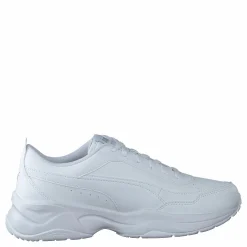 Puma Cilia Mode Jr White-white-silver-grayviolet Silver och Vit Clearance