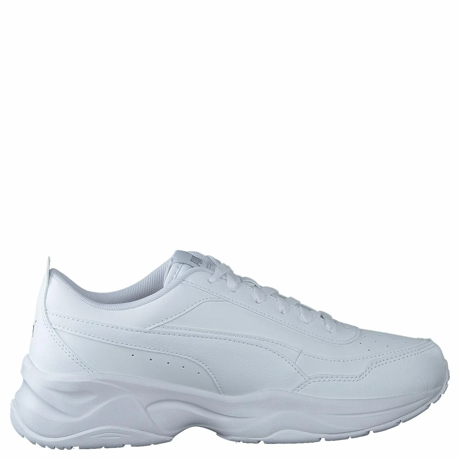 Puma Cilia Mode Jr White-white-silver-grayviolet Silver och Vit Clearance