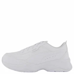 Puma Cilia Mode Ps White-white-silver-grayviolet Silver och Vit Outlet